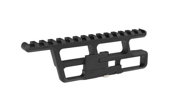 This AK-47 scope mount is designed to attach to a side mount on your Yugo receiver